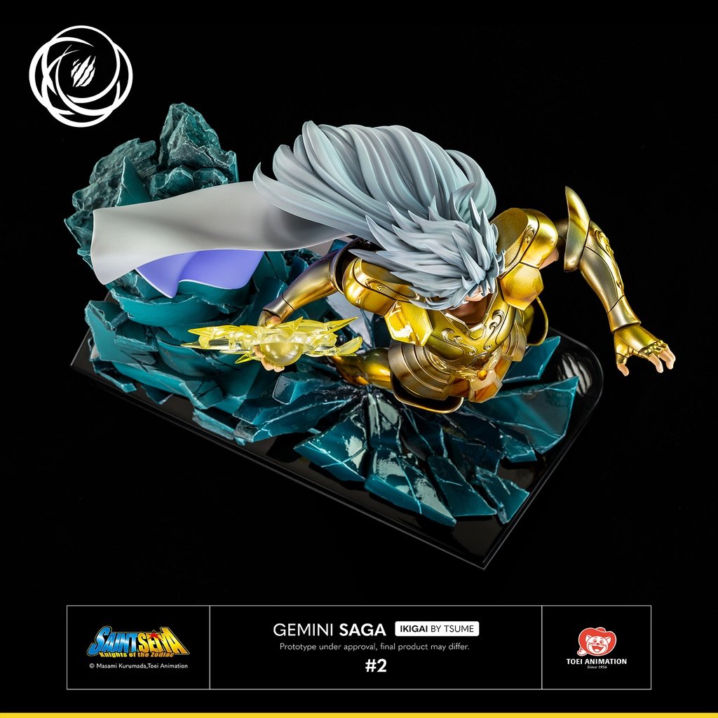 SAINT SEIYA - Gemini - Resin Ikigai Statue 1/6 By Tsume 37cm