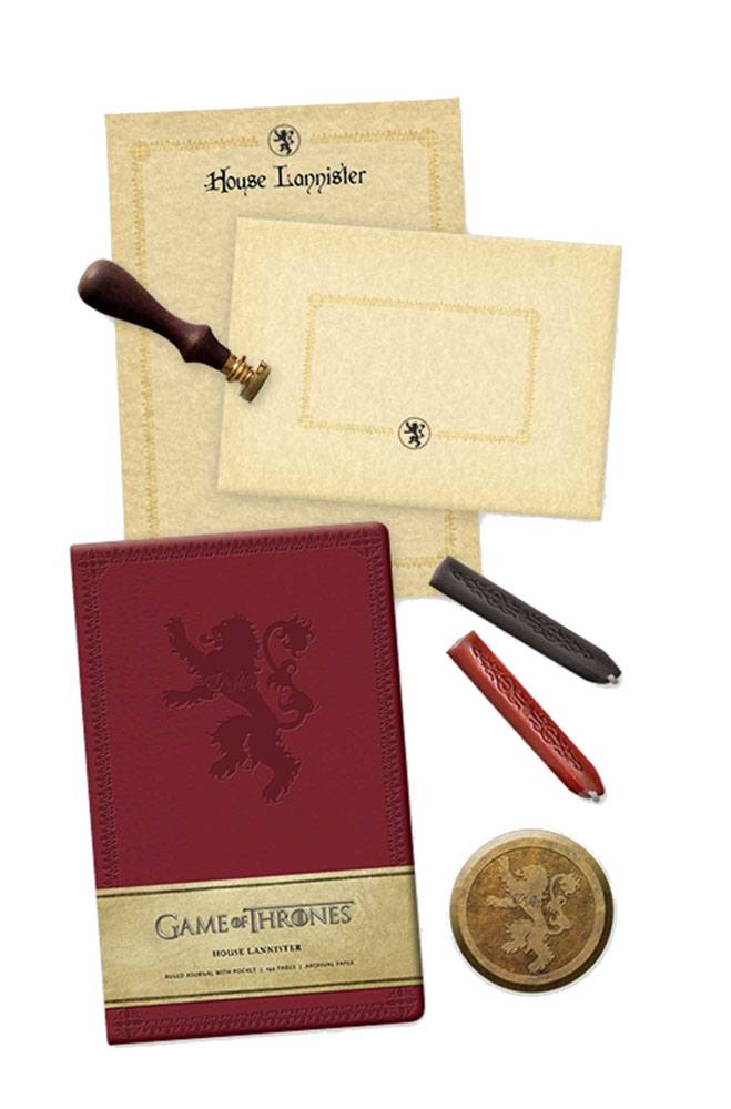 GAME OF THRONES - Deluxe Stationery Set - Lannister