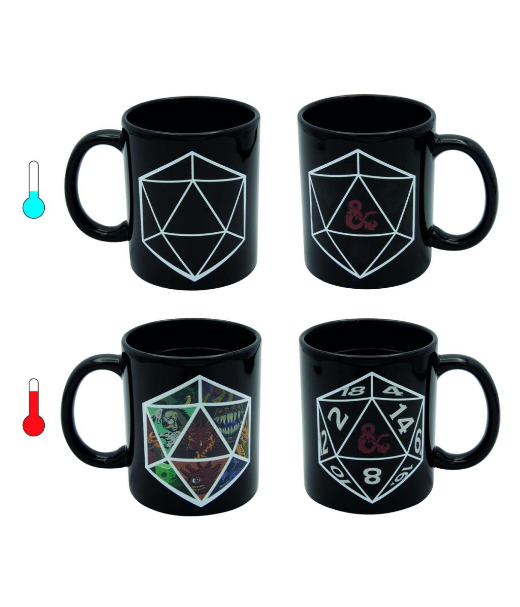 DUNGEONS & DRAGONS - Ceramic Heat changing Mug 320ml