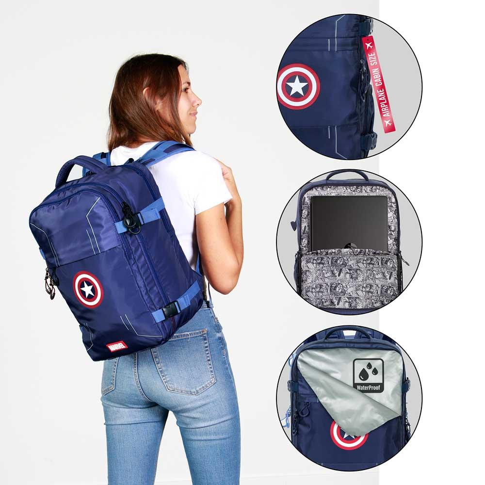 CAPTAIN AMERICA - Cabin Travel Bag Mercury '40x25x20cm'