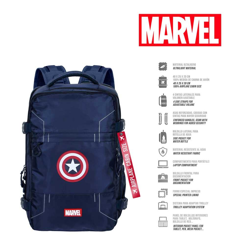 CAPTAIN AMERICA - Cabin Travel Bag Mercury '40x25x20cm'
