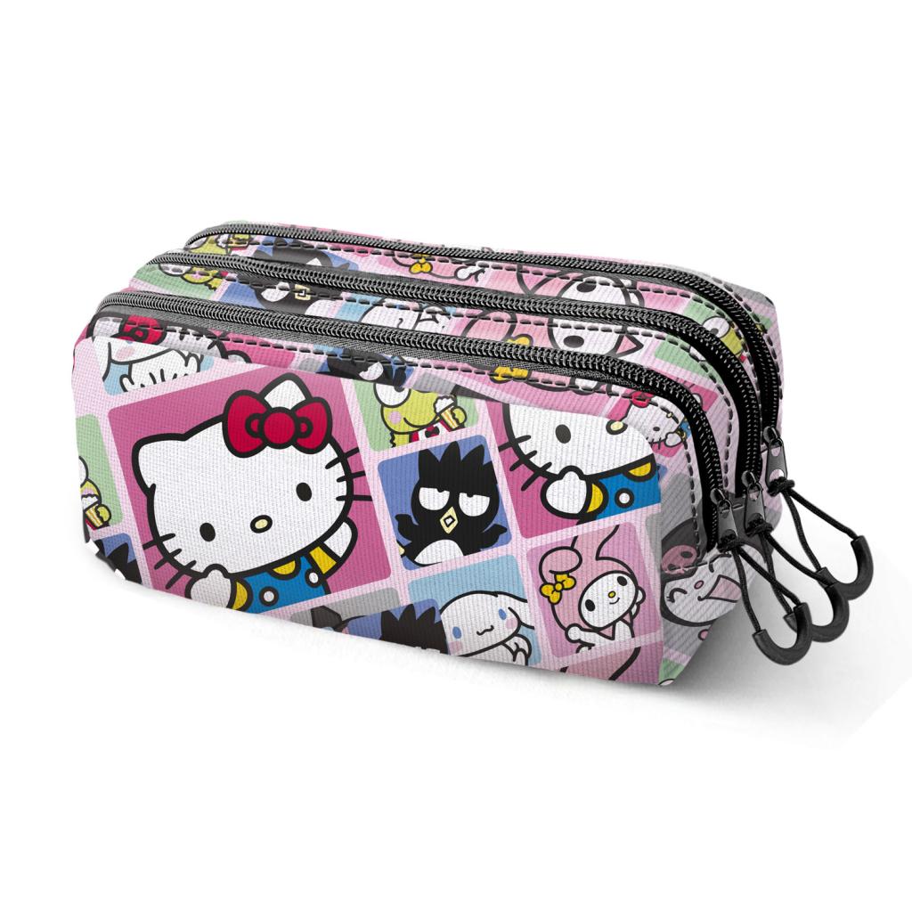 HELLO KITTY & Friends - Trick Triple Pencil Case