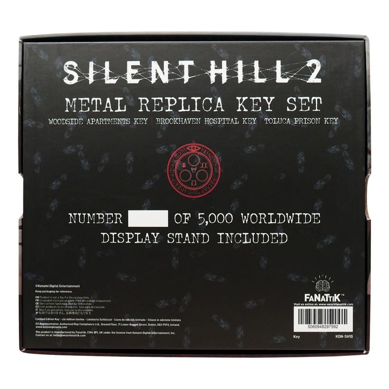 SILENT HILL 2 - Set of Keys - Limited Edition Replica