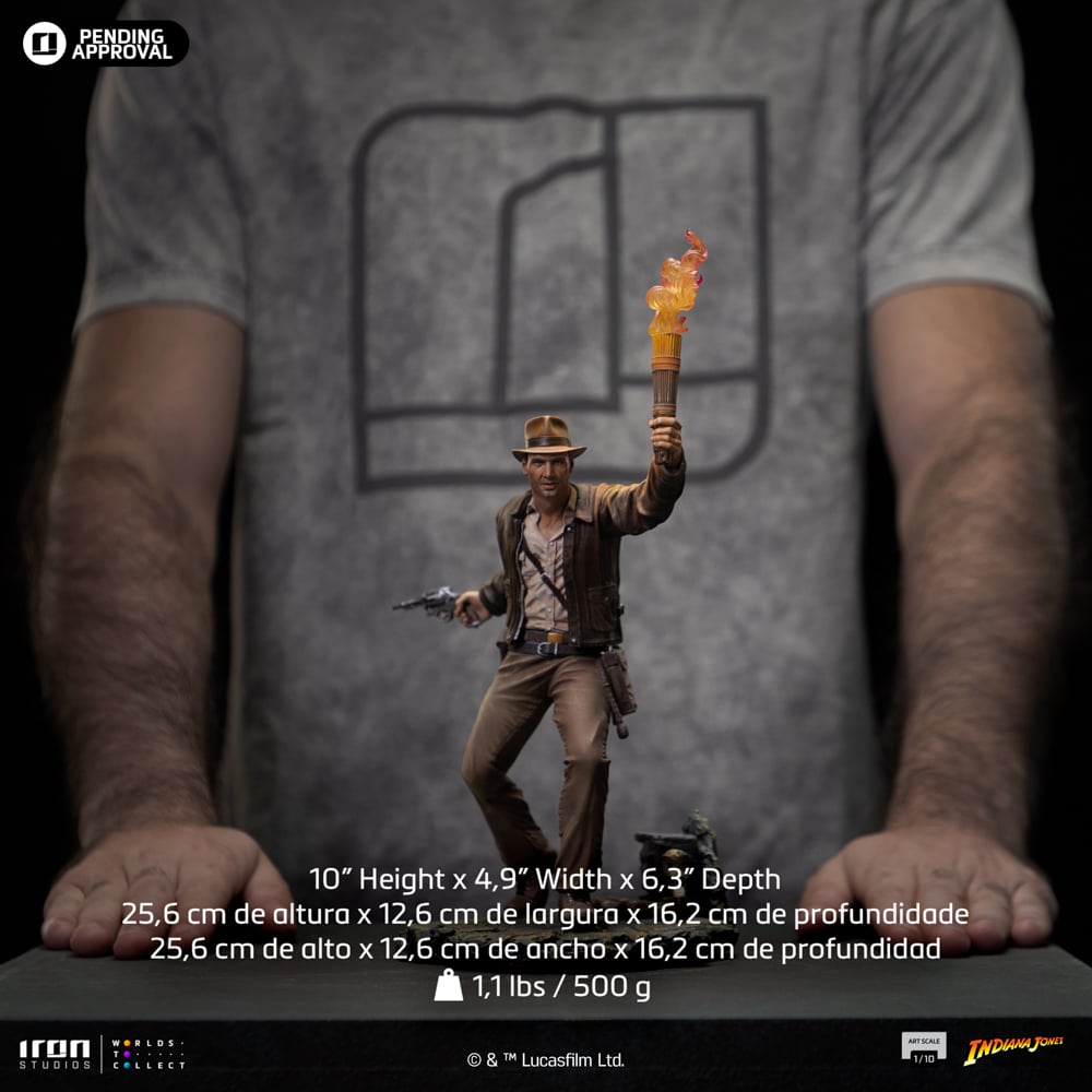 INDIANA JONES - Indiana Jones - Statue Art Scale 1/10 25.6cm
