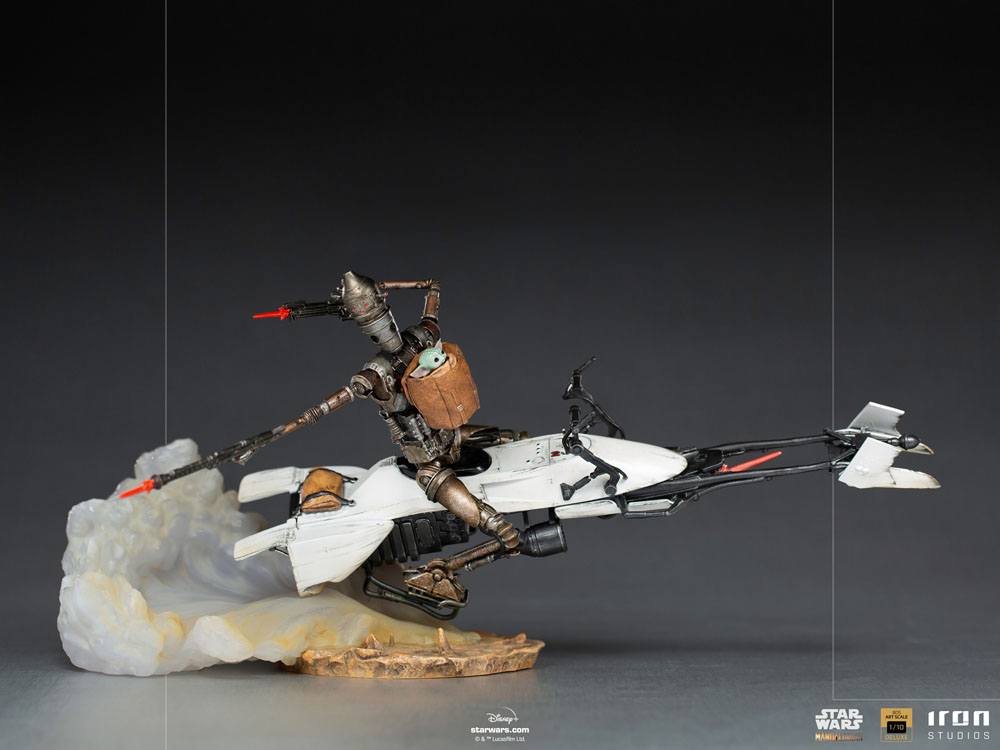 STAR WARS - IG-11 & The Child - Statue Deluxe BDS Art Scale 20cm