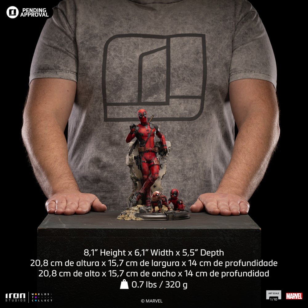 DEADPOOL & WOLVERINE - Deadpool - Statue Art Scale 1/10 20.8cm