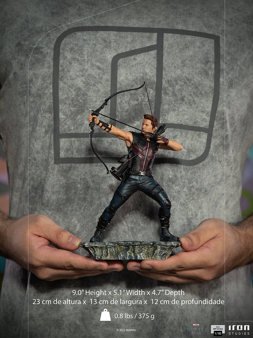 INFINITY SAGA- Hawkey " battle of NY " -Statue BDS Art Scale 1/10 23cm