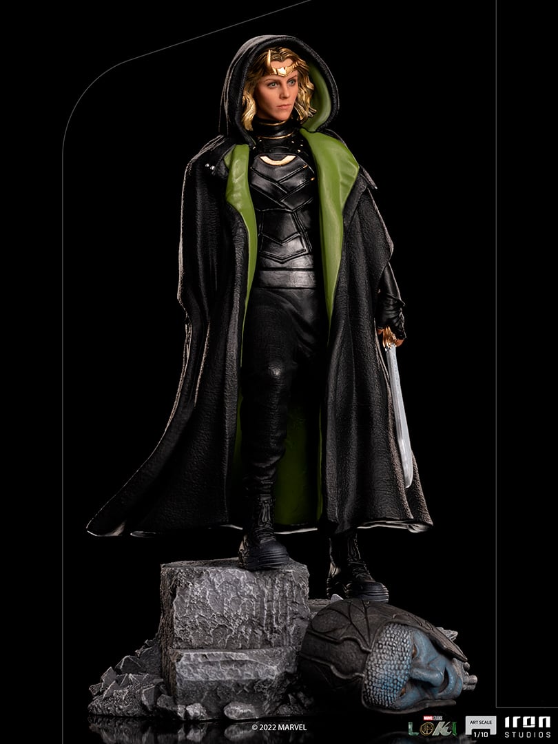 LOKI - Sylvie Variant - Statue BDS Art Scale 1/10 21x12x13cm