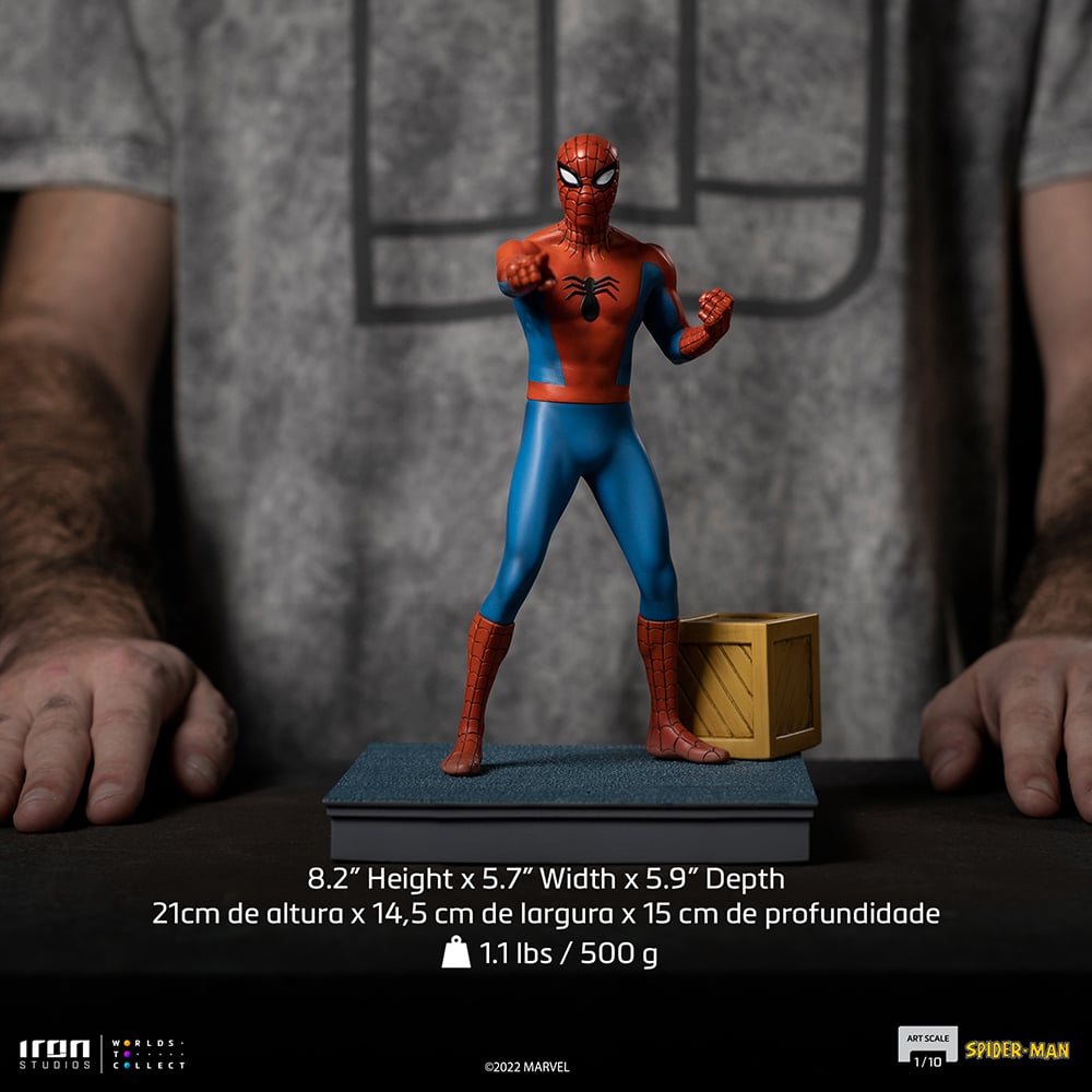 MARVEL - Spider-Man 60s (Animated Series) - Statue ArtScale 1/10 21cm