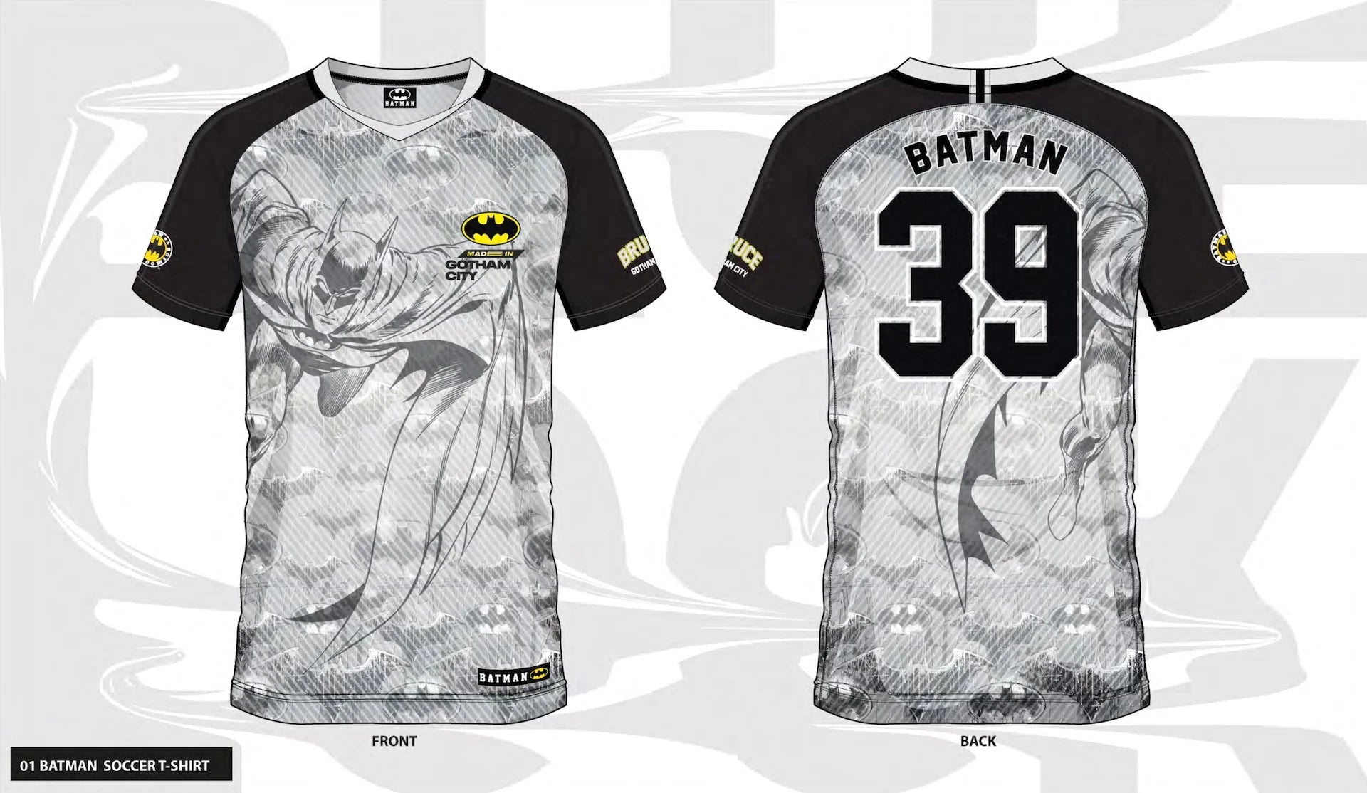 BATMAN - Batman 39 - Soccer Jersey Men (XXL)