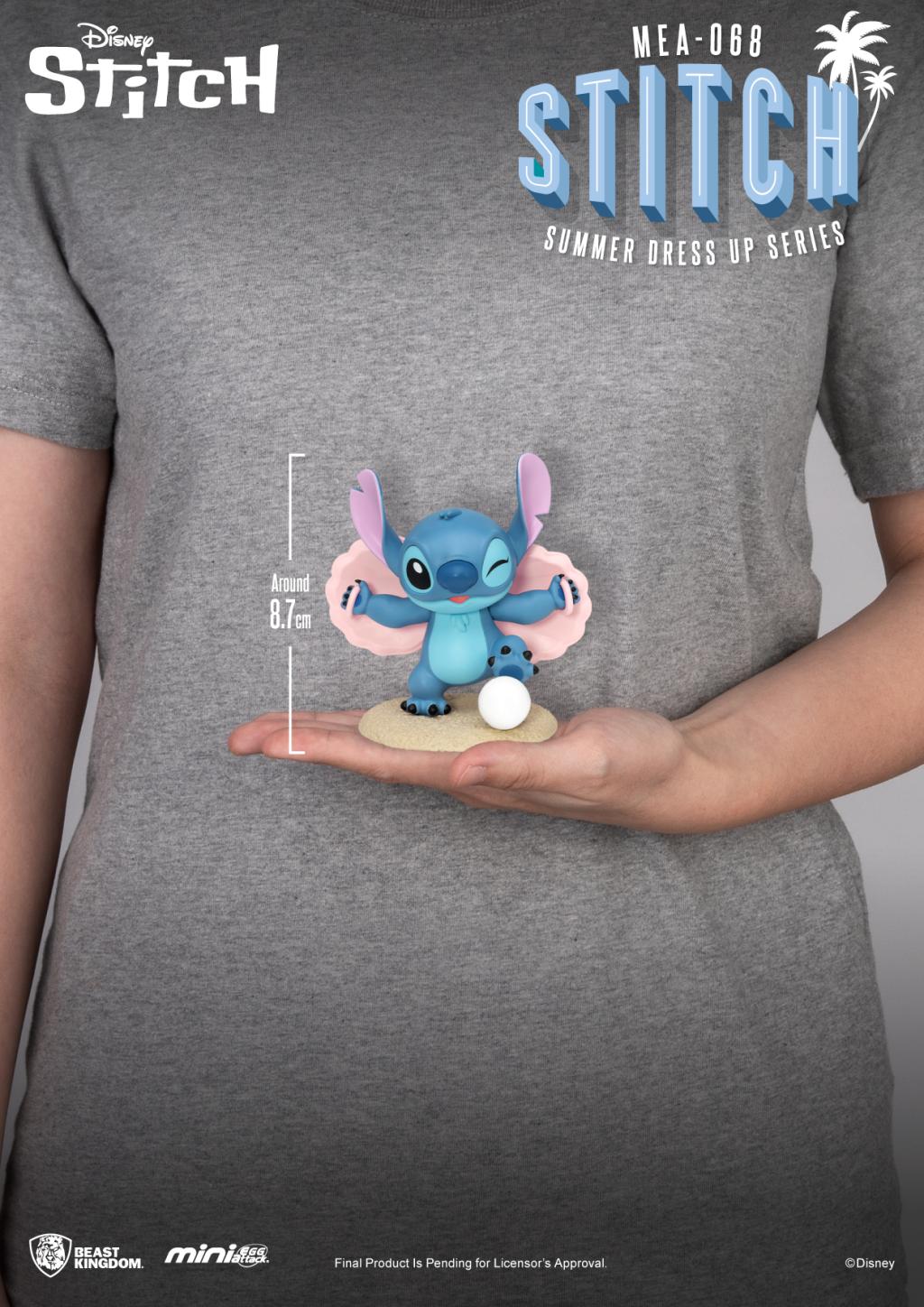 LILO & STITCH - Stitch Summer dress up - 6 Figure set 9cm