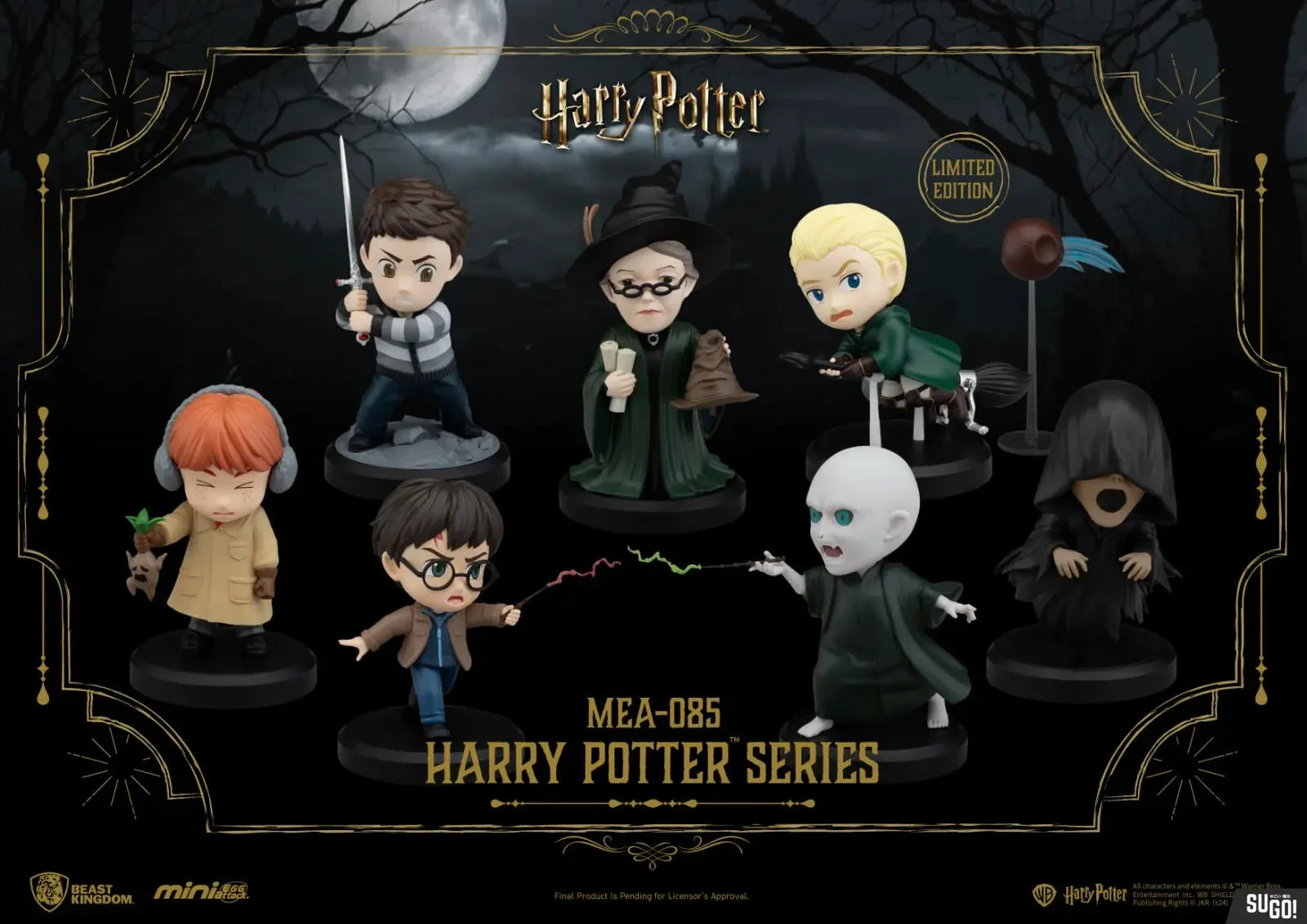 HARRY POTTER - Series - 6 Figure set 8 cm