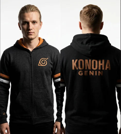 NARUTO - Konoha Genin - Hooded Sweat (L)