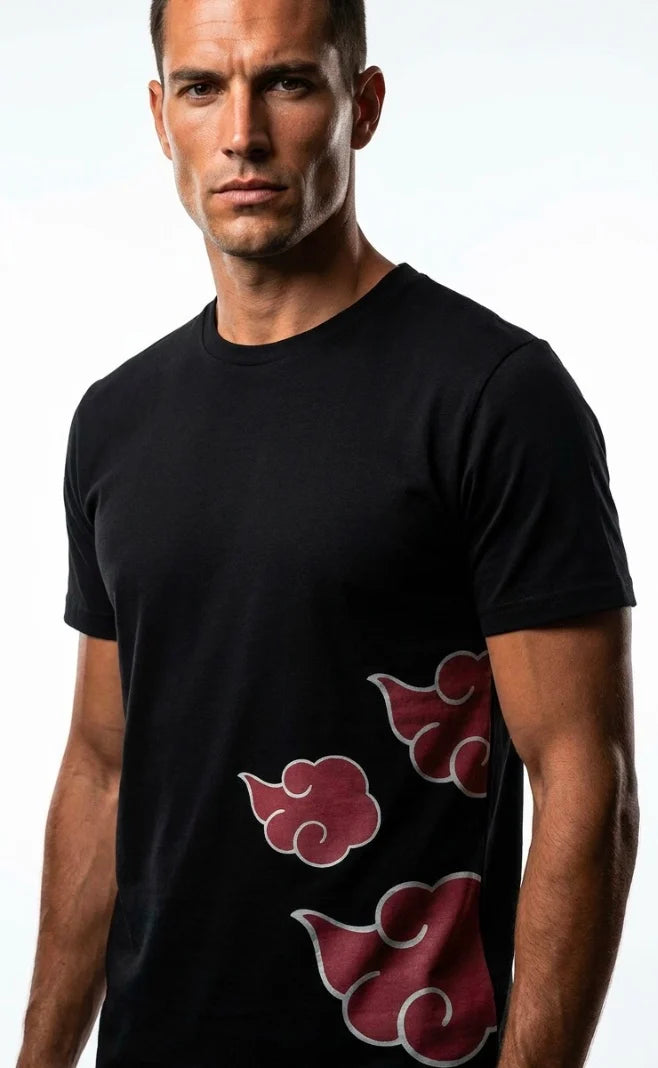 NARUTO - Akatsuki Clouds - T-Shirt Men (M)