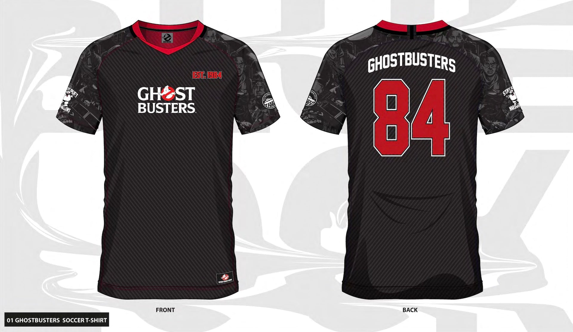 GHOSTBUSTERS - Ghostbusters 84 - Soccer Jersey Men (S)