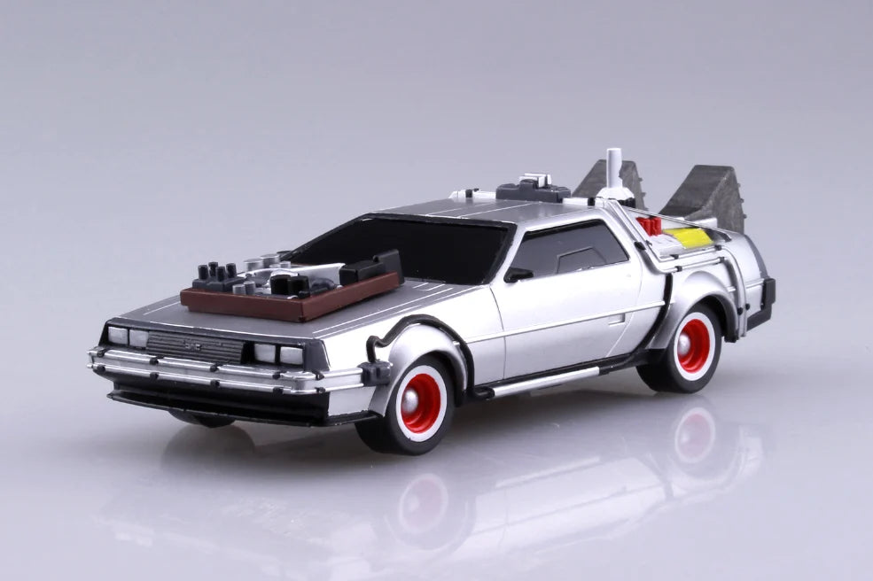 BACK TO THE FUTURE 3 - Delorean - Model Kit 1/43 10cm