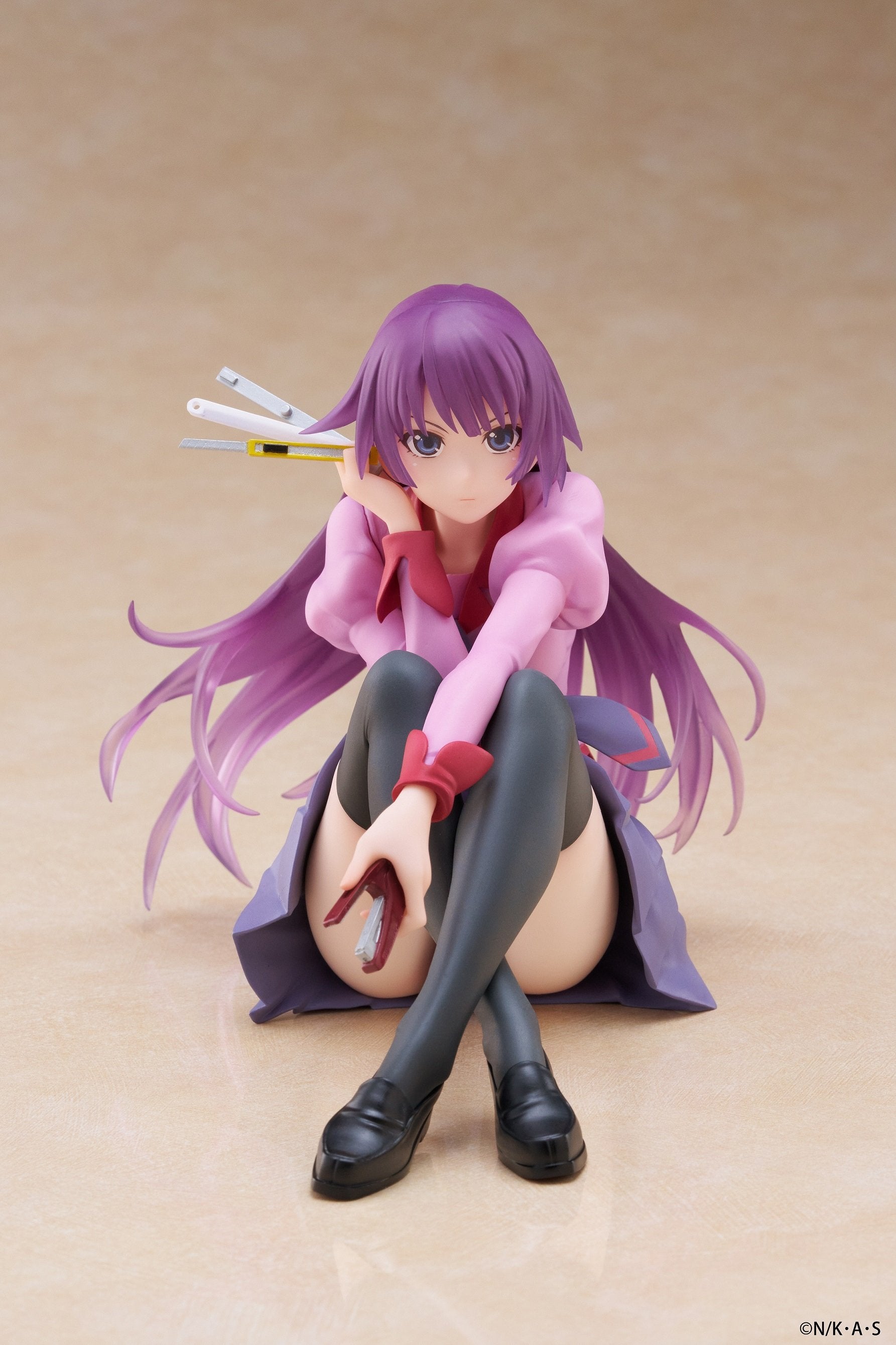 MONOGATARI SERIES - Hitagi Senjougahara - Statue Desktop Cute 13cm