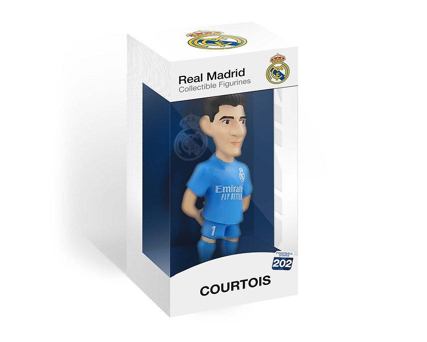 REAL MADRID - Courtois - Figurine Minix 12cm