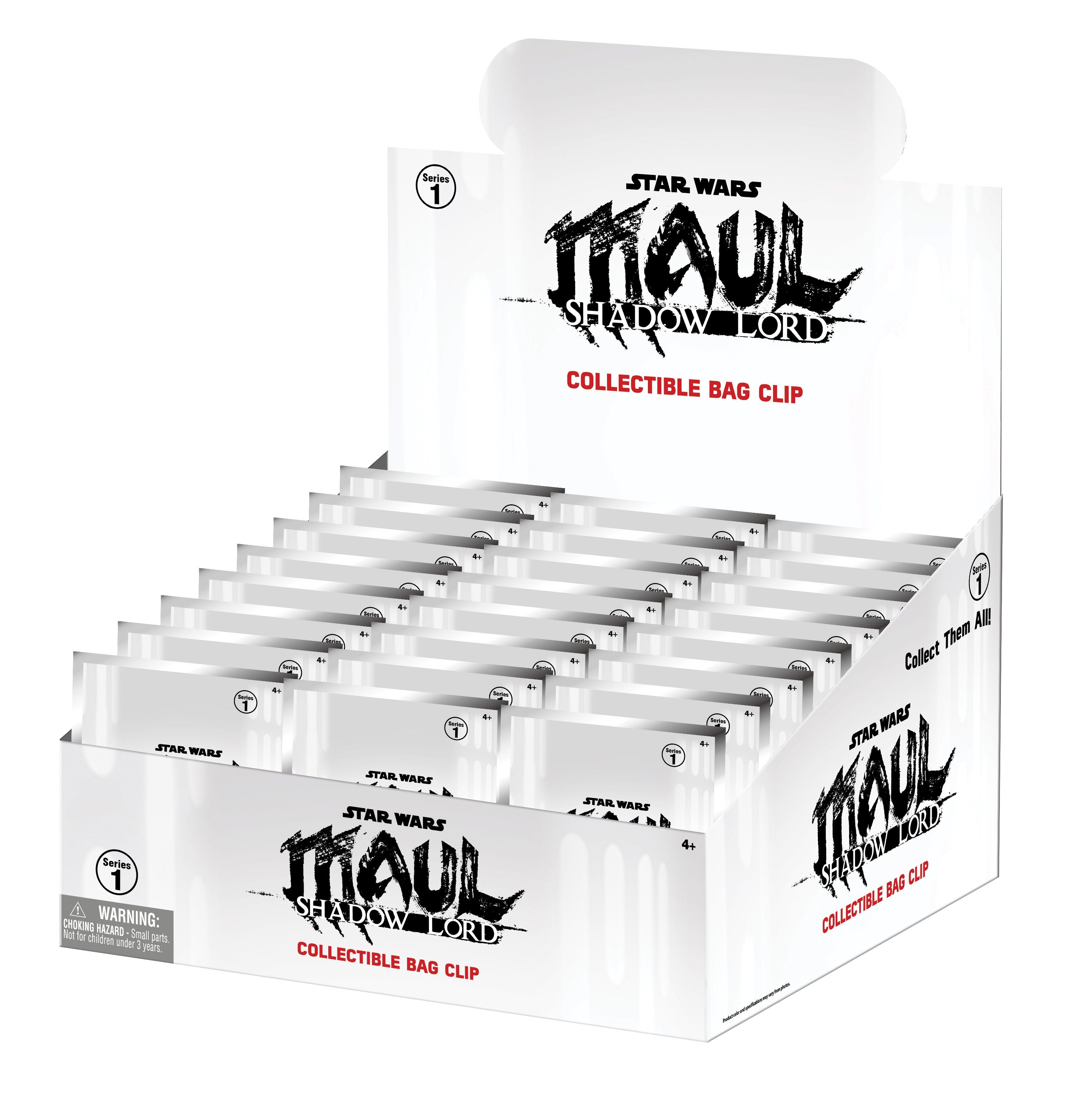 MAUL SHADOW LORD - Series 1 - 3D Foam Bag Clip (Display 24 Pcs)