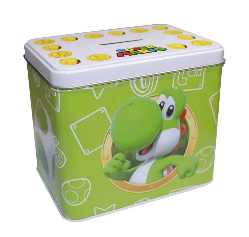 NINTENDO - YOSHI - Tirelire en Métal 12 x 9 x 11cm + Mug