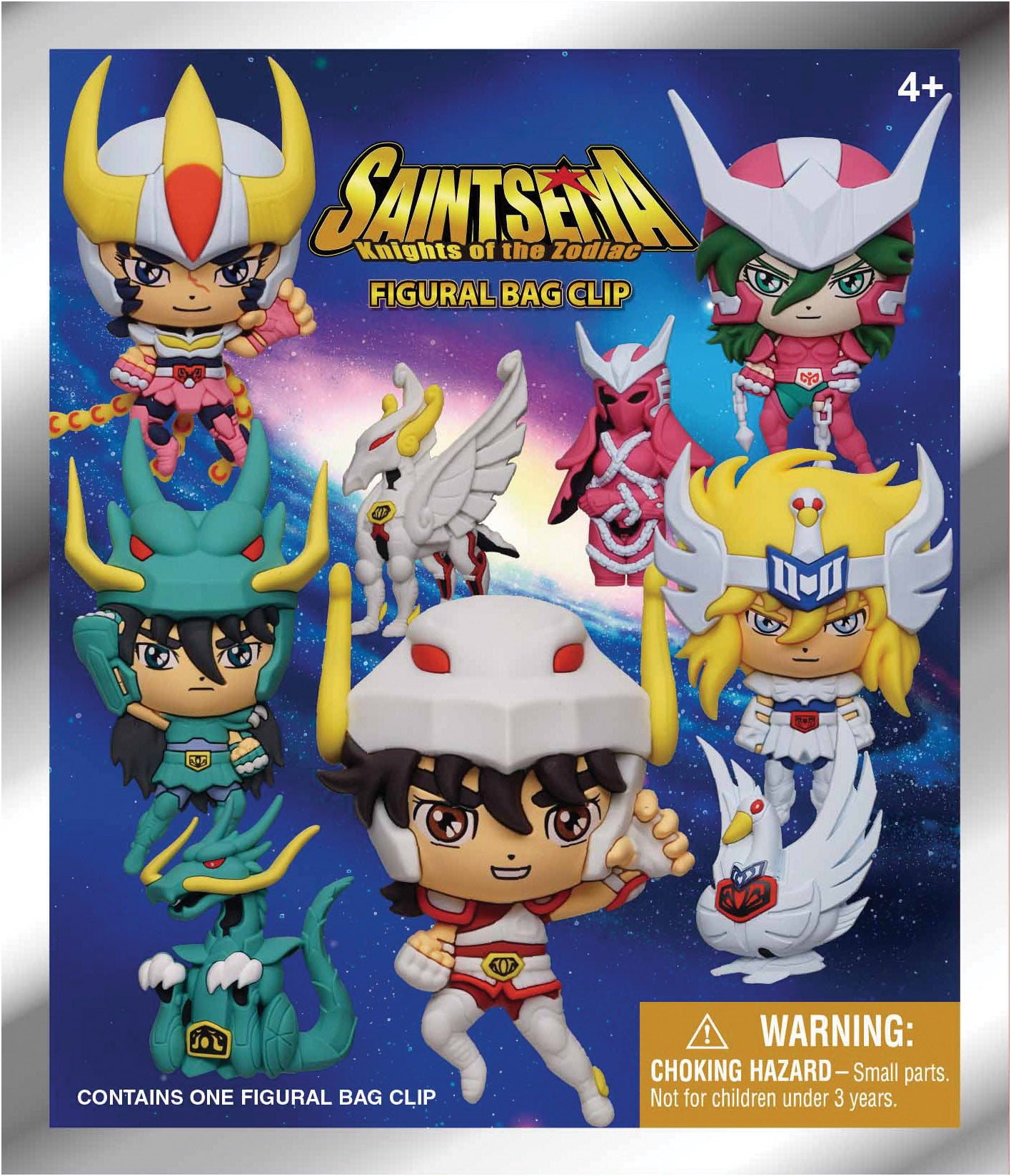 SAINT SEIYA - Series 1 - 3D Foam Bag Clip (Display 24 Pcs)