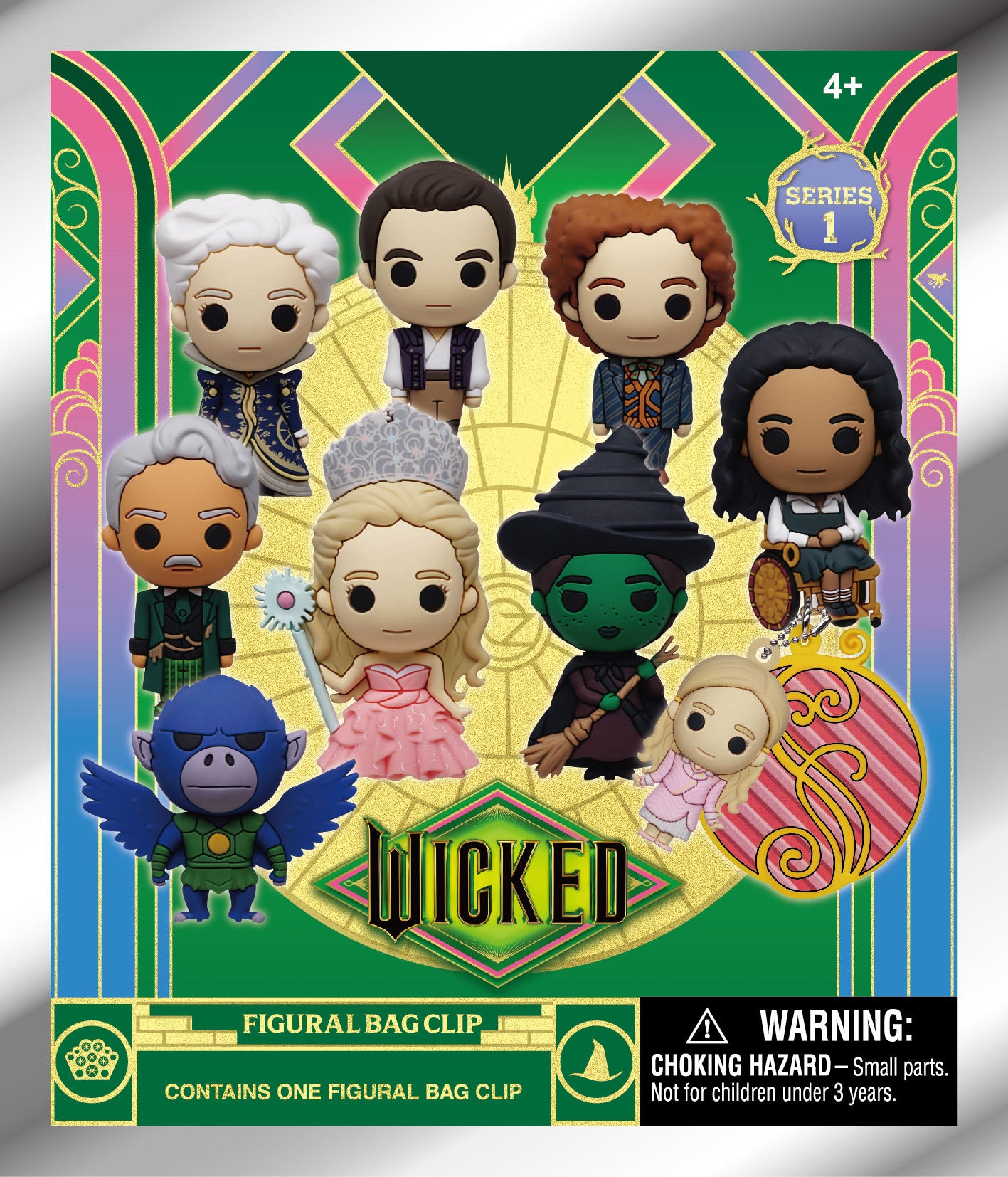 WICKED - Series 1 - 3D Foam Bag Clip (Display 24 Pcs)