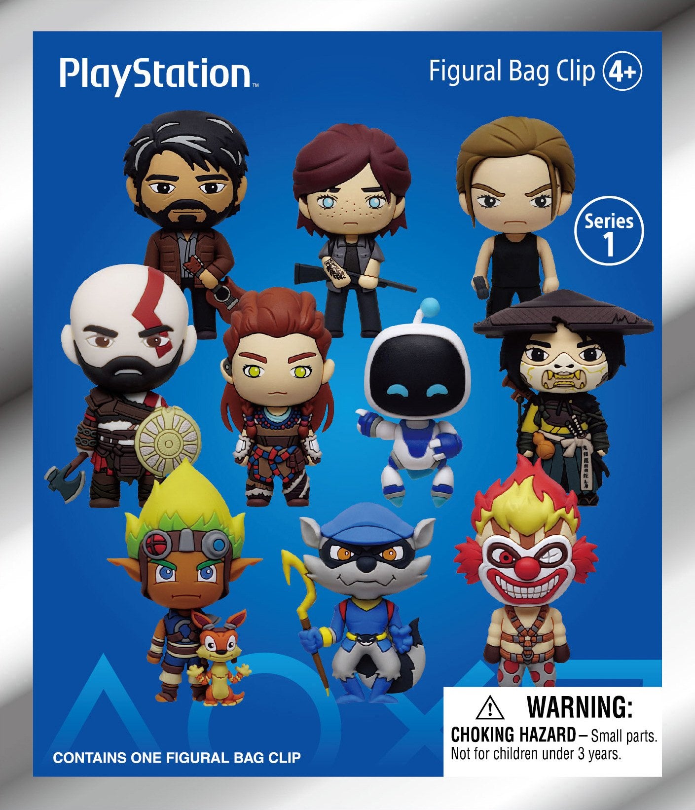 PLAYSTATION - Series 1 - 3D Foam Bag Clip (Display 24 Pcs)