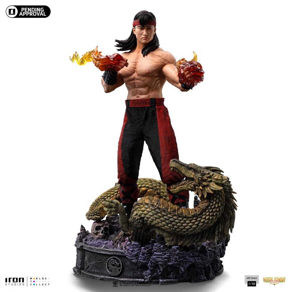 MORTAL KOMBAT - Liu Kang - Statue Art Scale 1/10 22.5cm