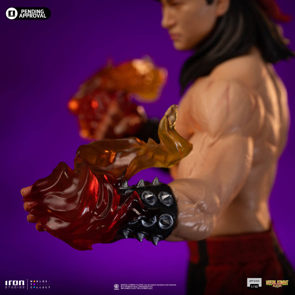 MORTAL KOMBAT - Liu Kang - Statue Art Scale 1/10 22.5cm