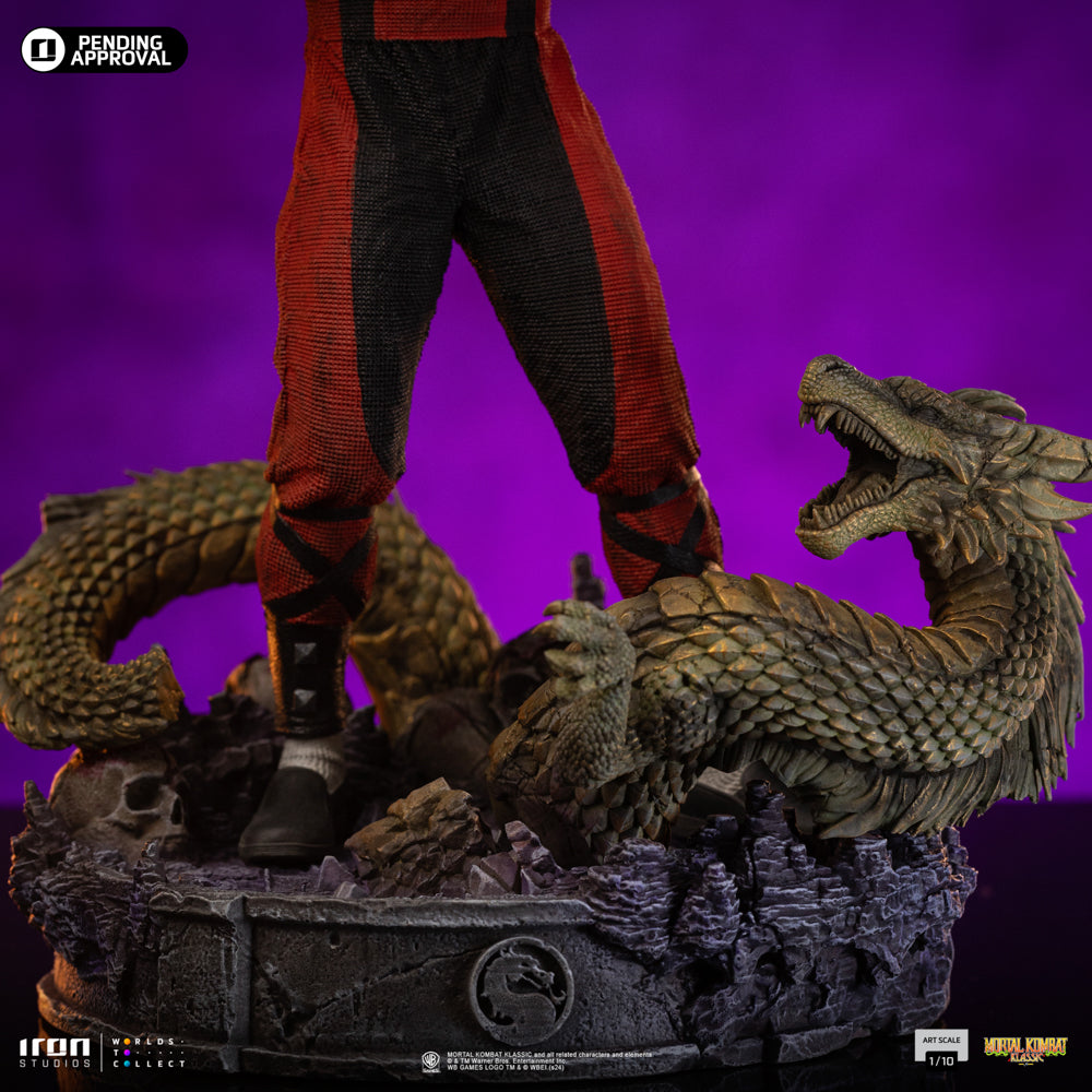 MORTAL KOMBAT - Liu Kang - Statue Art Scale 1/10 22.5cm