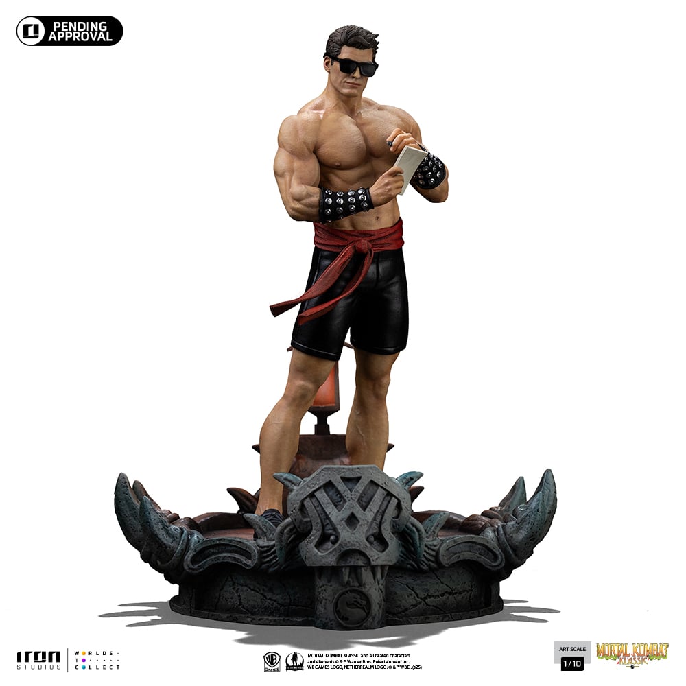 MORTAL KOMBAT - Johnny Cage - Statue Art Scale 1/10 23.5cm