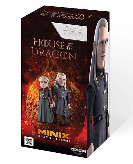 HOUSE OF DRAGON - Daemon Targaryen - Figurine Minix 12cm