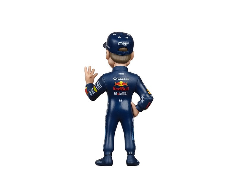 RED BULL - Max Verstappen "4 World Champion" - Figure Minix 12cm