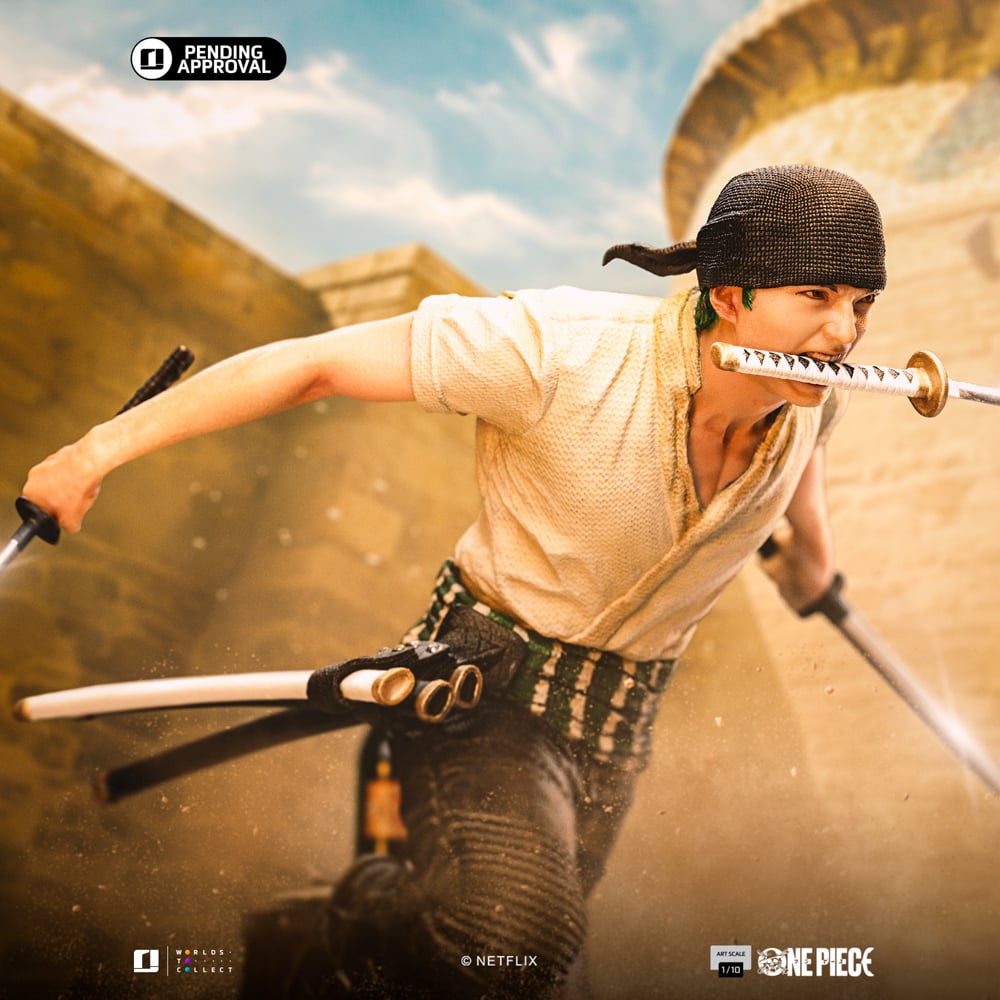 ONE PIECE LIVE ACTION - Zoro - Statue Art Scale 1/10 19.2cm