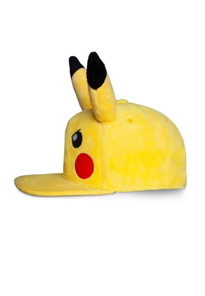 POKEMON - Angry Pikachu - Plush Novelty Cap