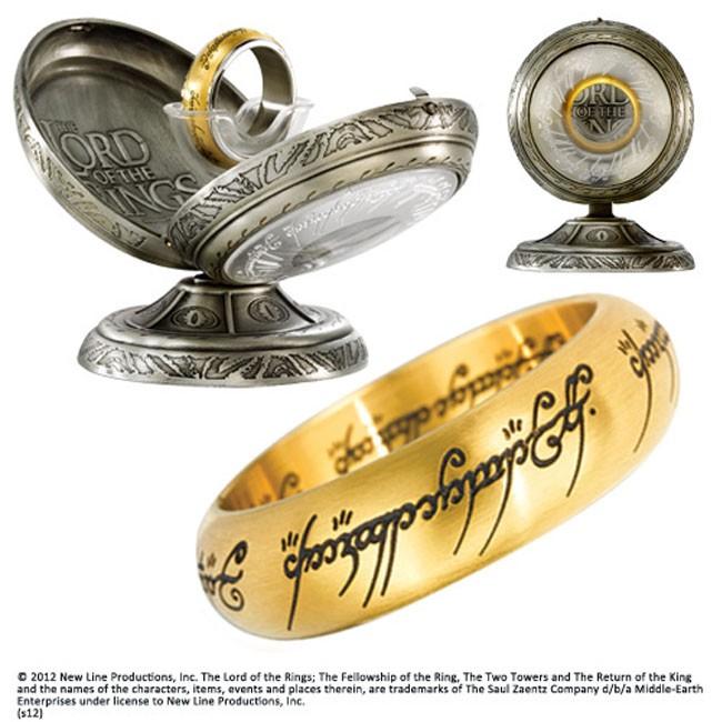 LORD OF THE RINGS - One Ring Stainless Steel - Size US 07 FR 54.7