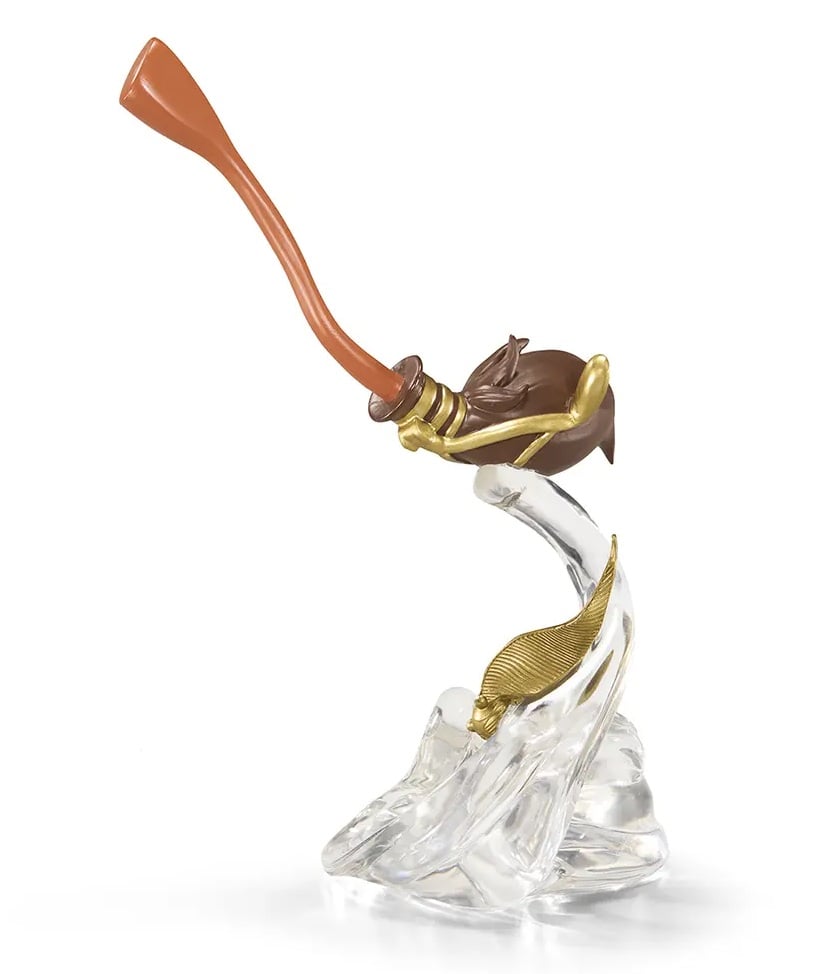HARRY POTTER - Nimbus 2000 & Golden Snitch - Statue Prop-Ups 14cm