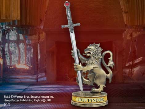 HARRY POTTER - Ouvre-Lettres - Epée de Gryffondor + Support - 23cm