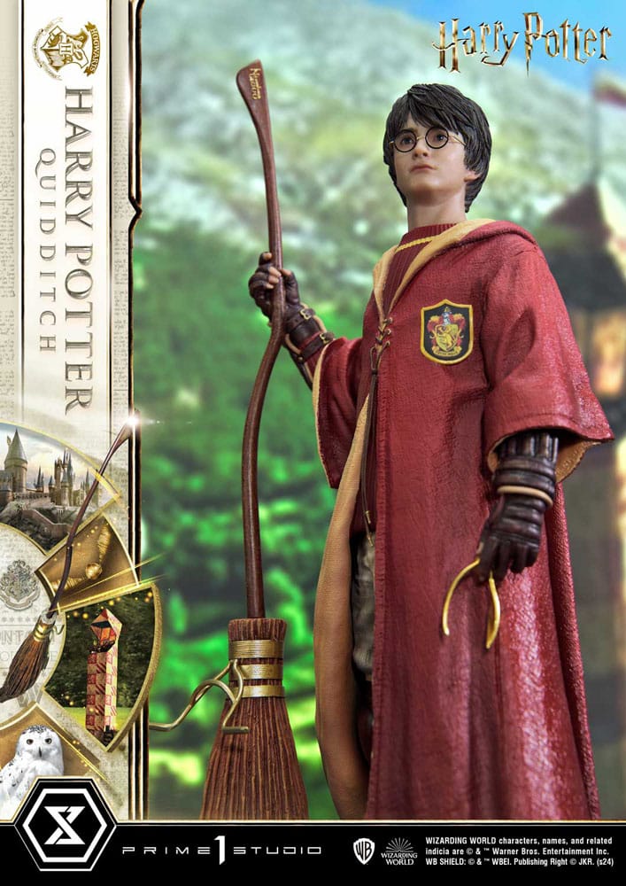 HARRY POTTER - Harry Potter "Quidditch" - Statue Prime Collec. 31cm