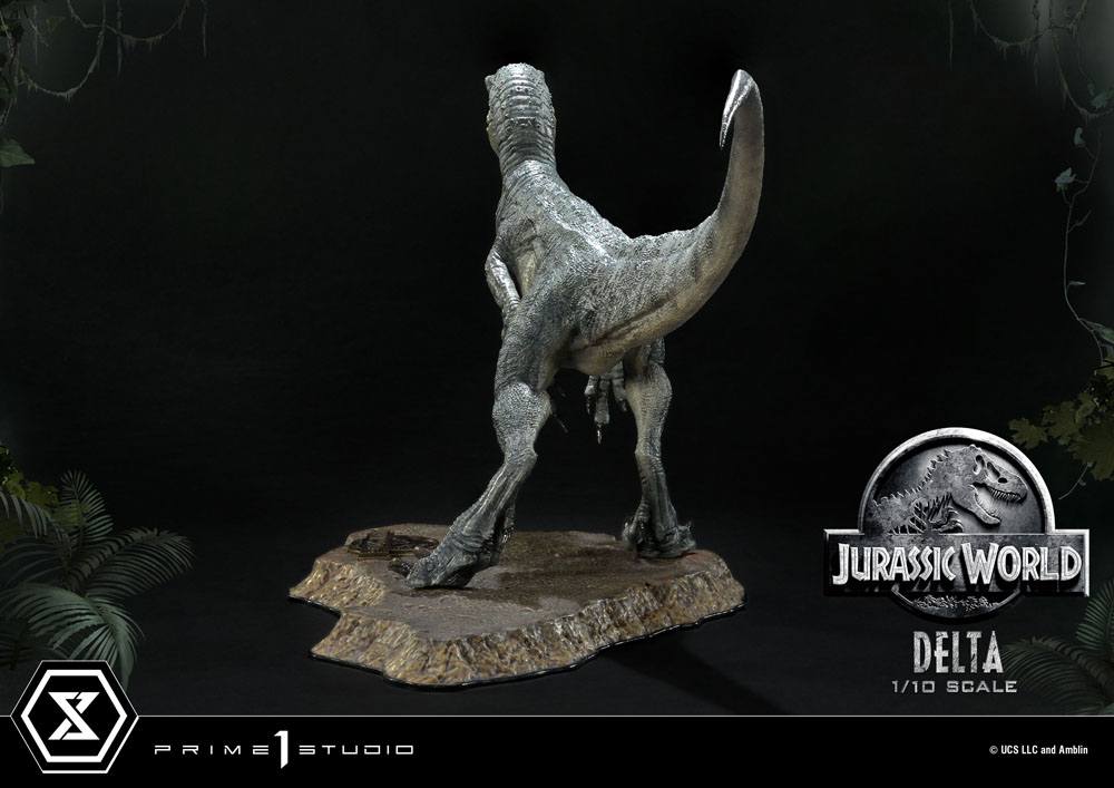 JURASSIC WORLD - Delta - Statue 17cm