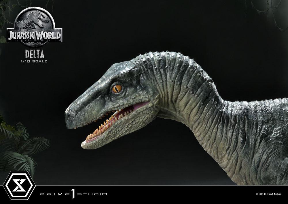 JURASSIC WORLD - Delta - Statue 17cm