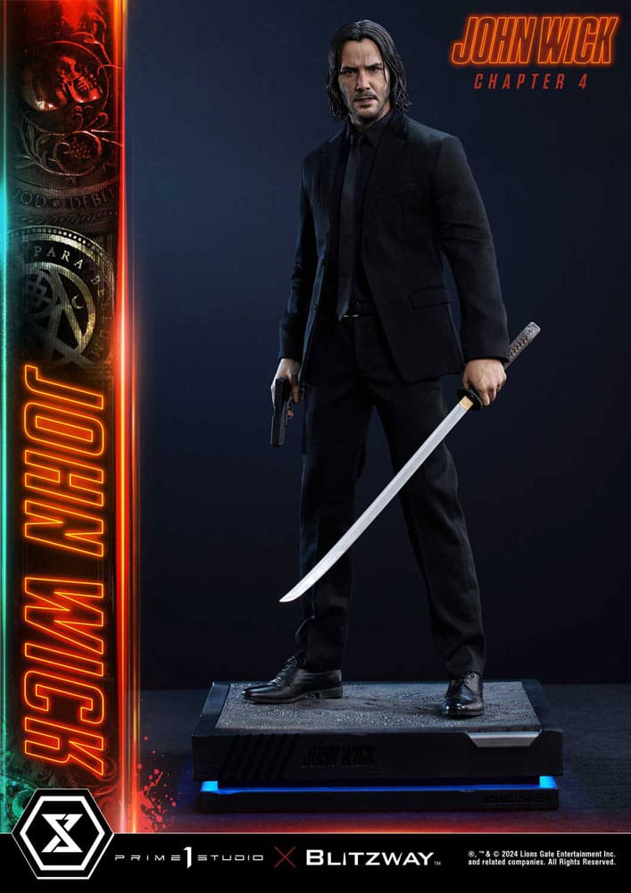 JOHN WICK 4 - John Wick - Statue Premium Masterline Series 54cm