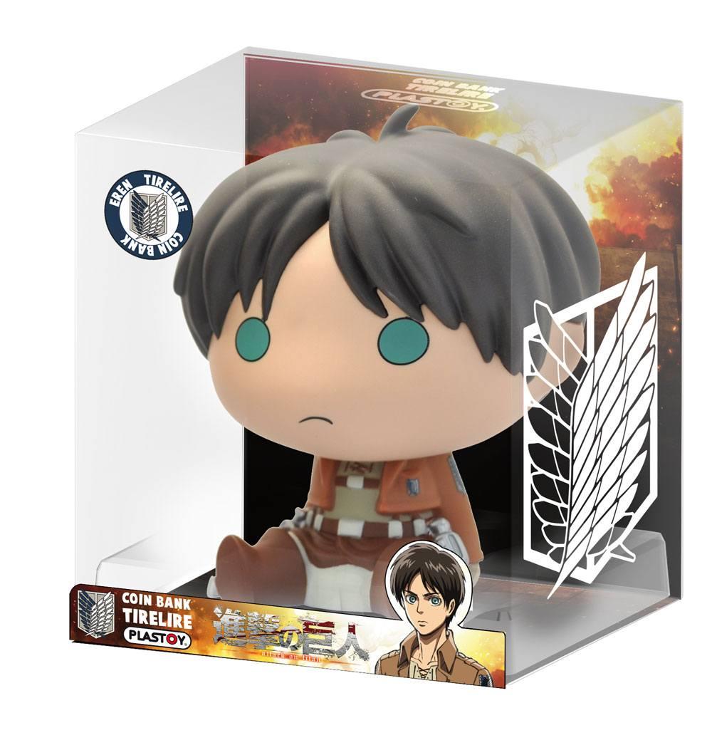 ATTACK ON TITAN - Mini Money Box - Chibi Eren - 13cm