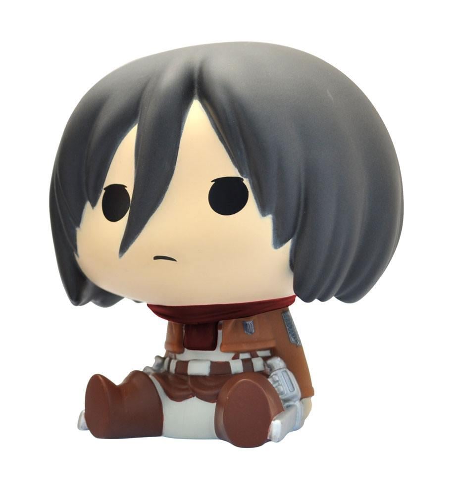 ATTACK ON TITAN - Mini Money Box - Chibi Mikasa - 13cm
