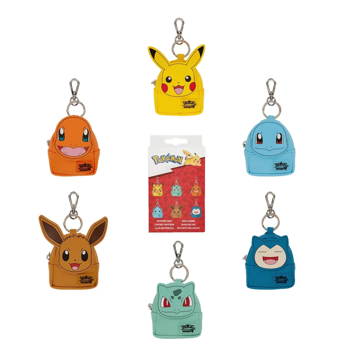 POKEMON - Mini Backpack Bag Charm Loungefly Box