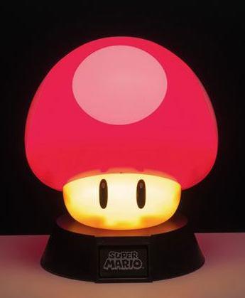 SUPER MARIO - Mushroom - Icon Light - 3.9inch
