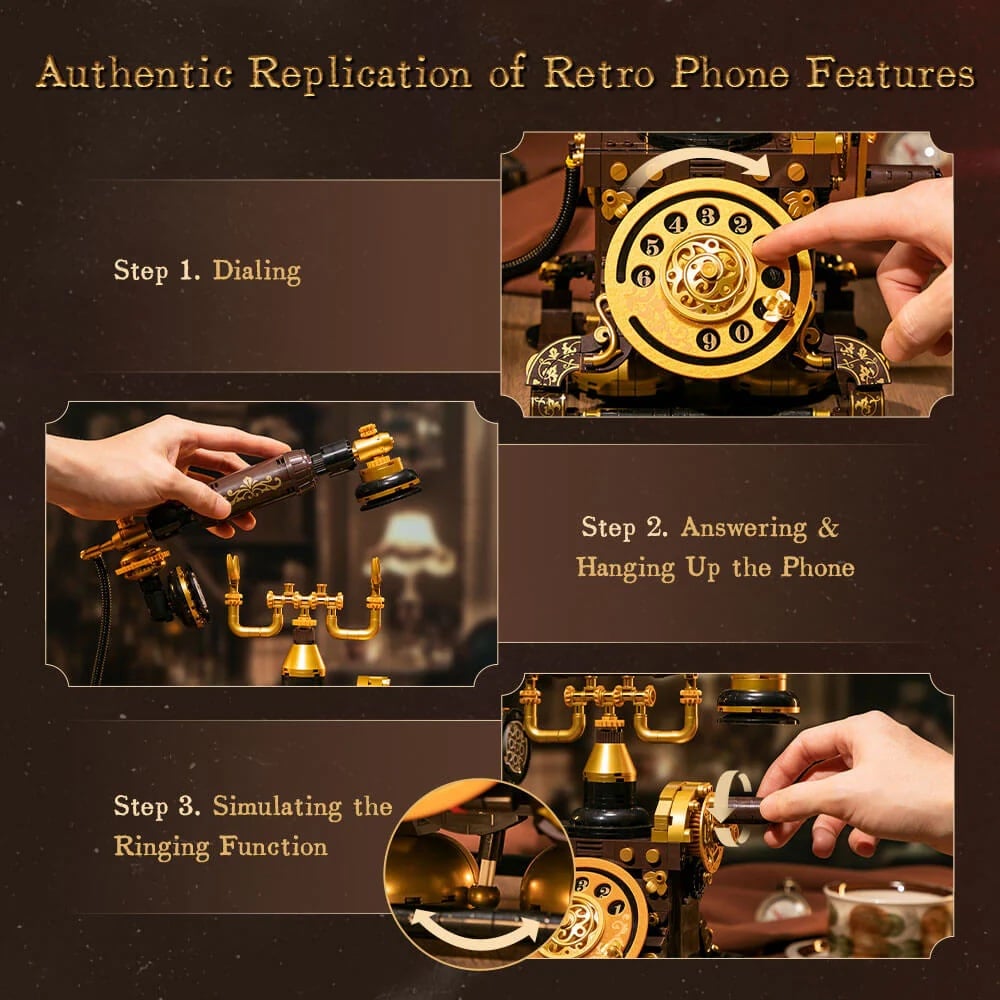 PANTASY - Retro Phone - Building block