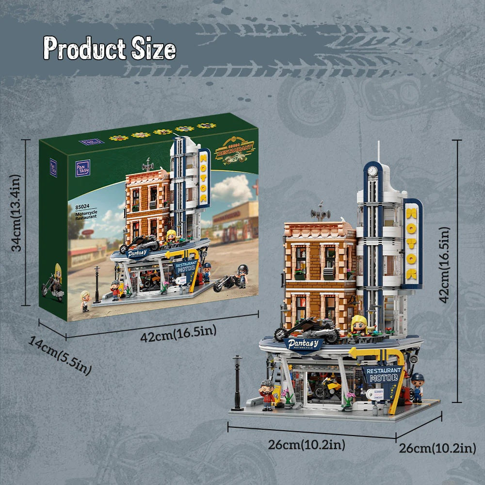 PANTASY - Motorcycle Restaurant - Building block