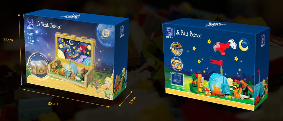 THE LITTLE PRINCE - Suitcase - Building block
