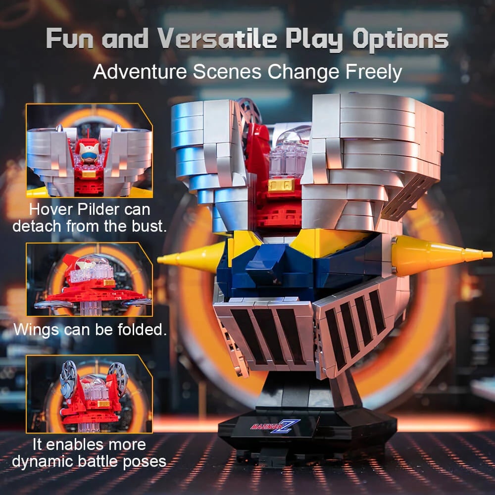 MAZINGER Z - Bust Mazinger Z - Building block